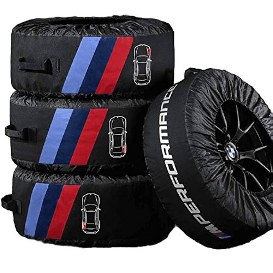 BMW M Performance タイヤカバー４個セット　新品未使用品 Amazon.com: BMW M Performance Tire Bags